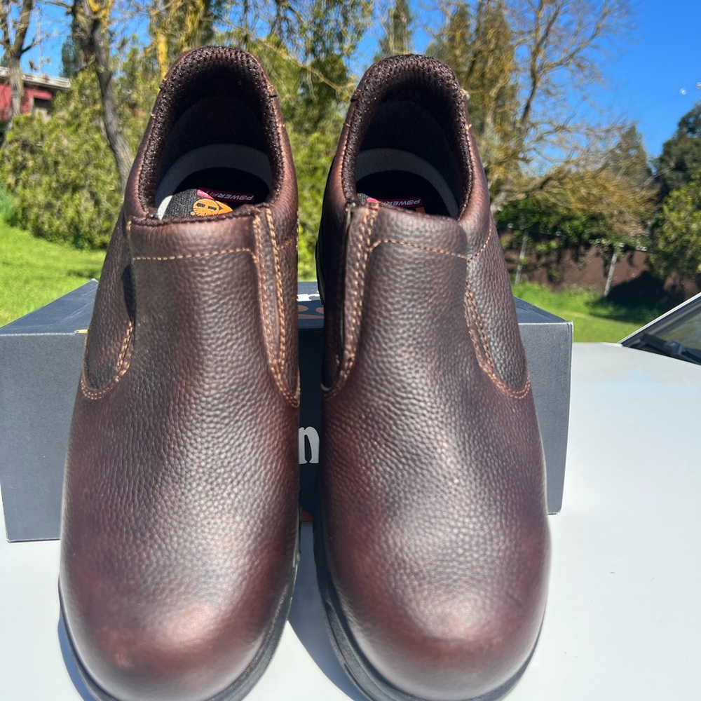 Timberland PRO Brown Slip-On Work Loafers - Picture 3 of 7